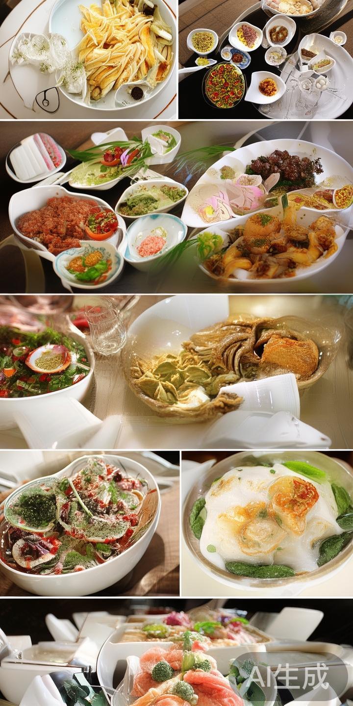 豪华餐饮体验
酒店内汇集众多知名餐厅，提供多样的